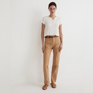 Madewell The Garment-Dyed '90s Straight Cargo Pant